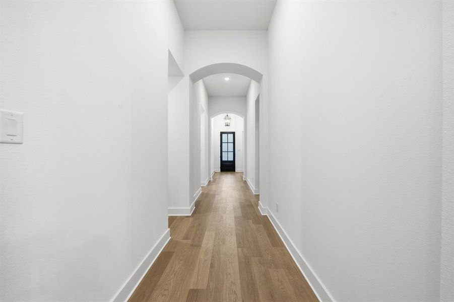 Spacious, unfurnished interior of a new home in Pecan Square: 50ft. lots, Northlake (Image 25).