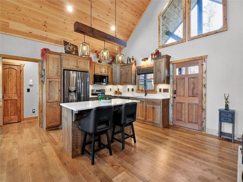 Furnished interior view inside a new home in , Ellijay (Image 58).