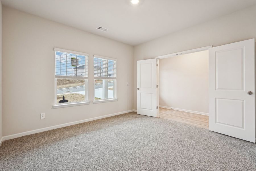 The Sherwood floorplan with the Calm Latte interior package.