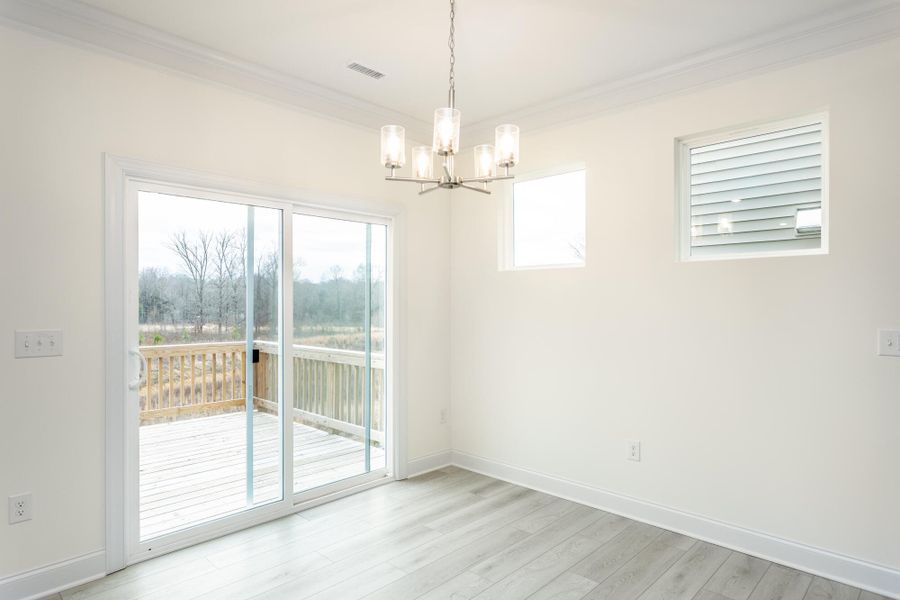 Spacious, unfurnished interior of a new home in Ford Meadows, Garner (Image 21). Spacious, unfurnished interior of a new home in Ford Meadows, Garner (Image 21).