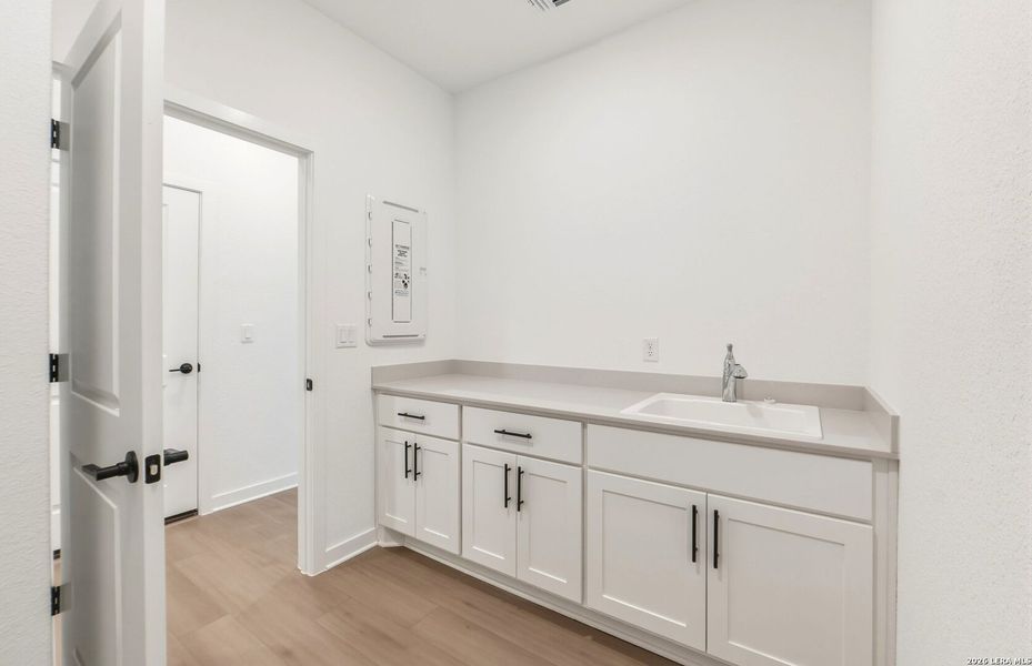 Furnished interior view inside a new home in , New Braunfels (Image 10).