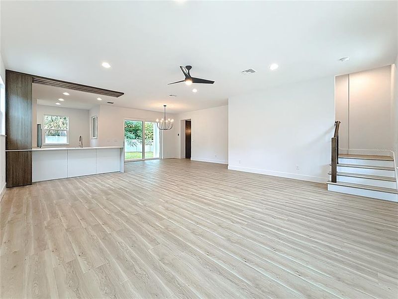 Great Room. View from the front door. Great Room. View from the front door.