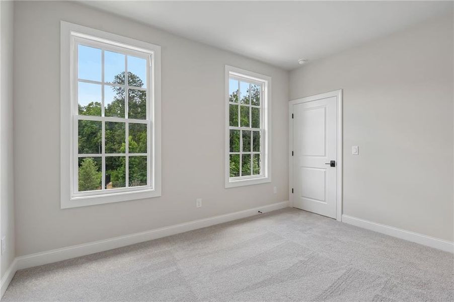 Spacious, unfurnished interior of a new home in Waterside, Peachtree Corners (Image 39). Spacious, unfurnished interior of a new home in Waterside, Peachtree Corners (Image 39).