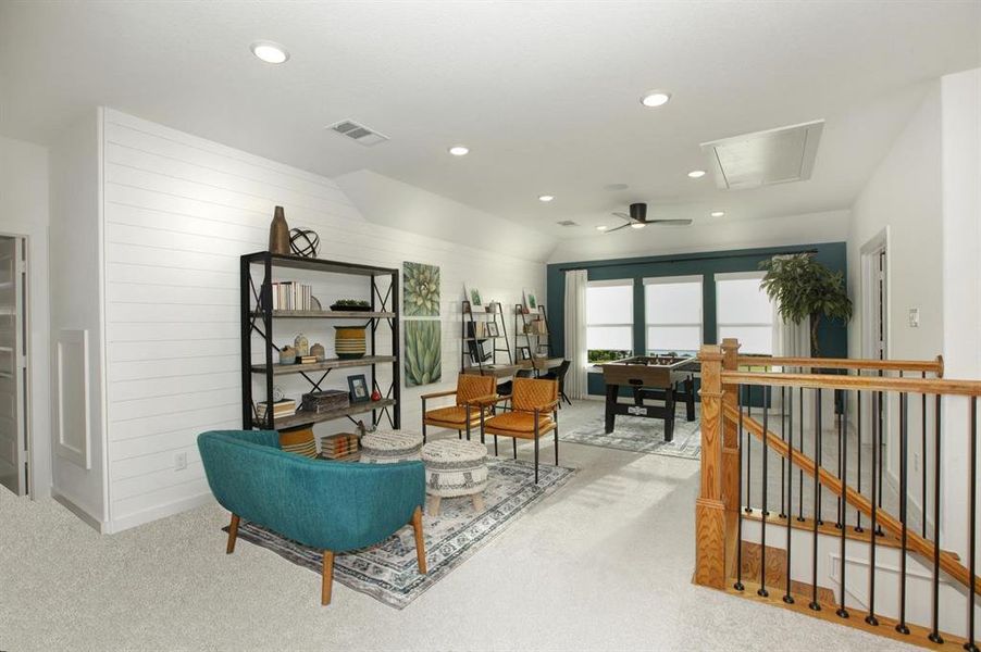 Furnished interior view inside a new home in Hillstead, Lavon (Image 8). Furnished interior view inside a new home in Hillstead, Lavon (Image 8).