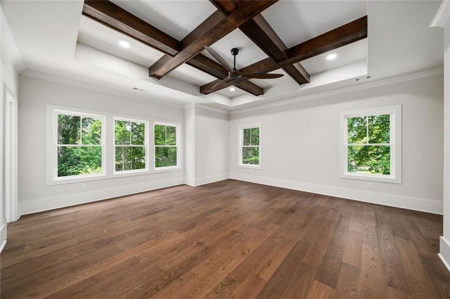 Spacious, unfurnished interior of a new home in , Atlanta (Image 98).