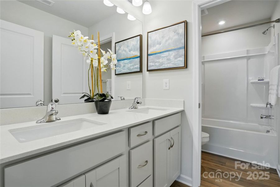 Furnished interior view inside a new home in Westfall, Gastonia (Image 6).