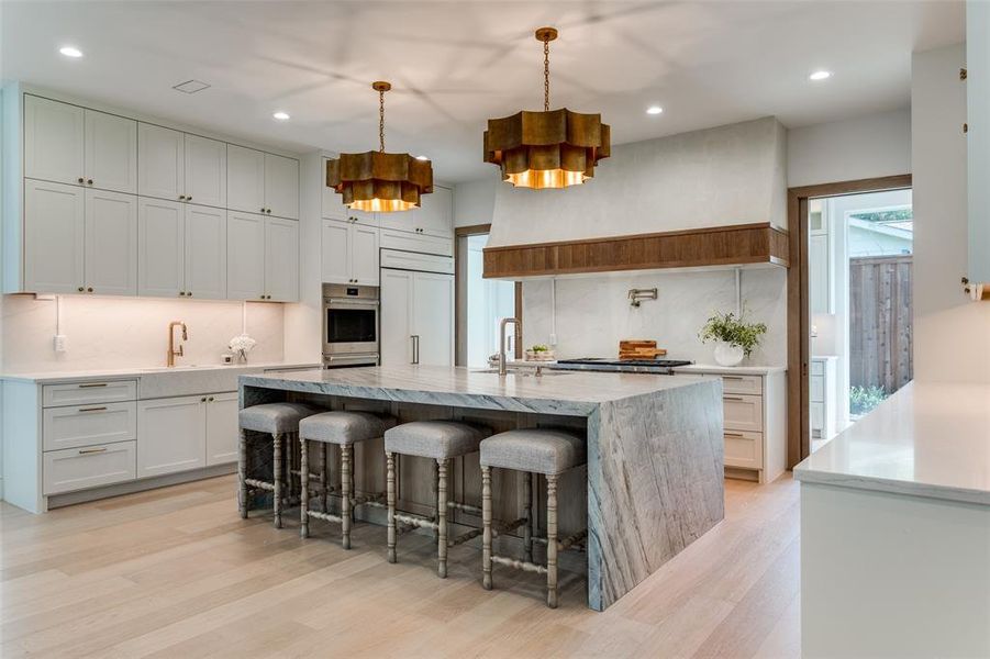 Furnished interior view inside a new home in , Dallas (Image 26).