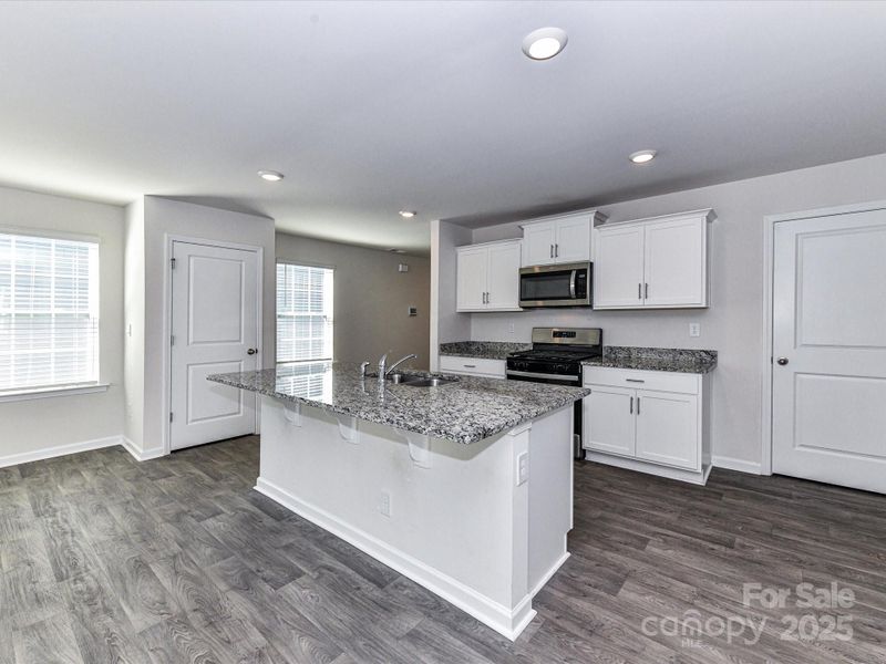 Furnished interior view inside a new home in Abrial Ridge, York (Image 7).
