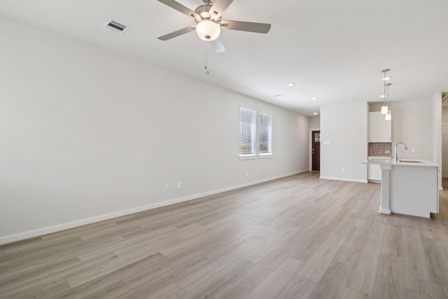 Photo is not of the actual home, but is an inspirational photo of builder’s model home and may depict options, furnishings, and/or decorator features that are not included