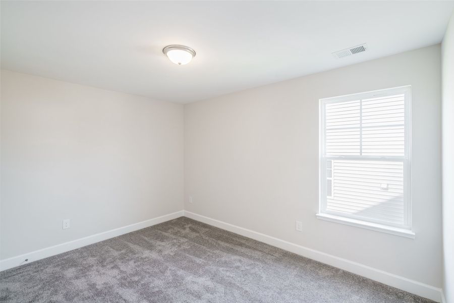 Representative unfurnished interior of a home built from the The Harrison by Cothran Homes in Holly Ridge, Greenville (Image 24). Representative unfurnished interior of a home built from the The Harrison by Cothran Homes in Holly Ridge, Greenville (Image 24).