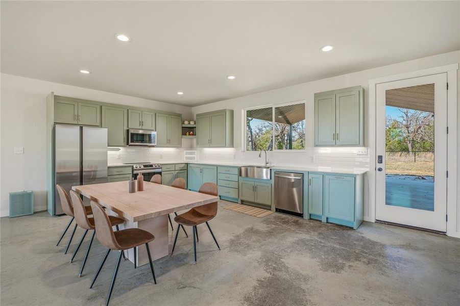 Furnished interior view inside a new home in , Santo (Image 14).