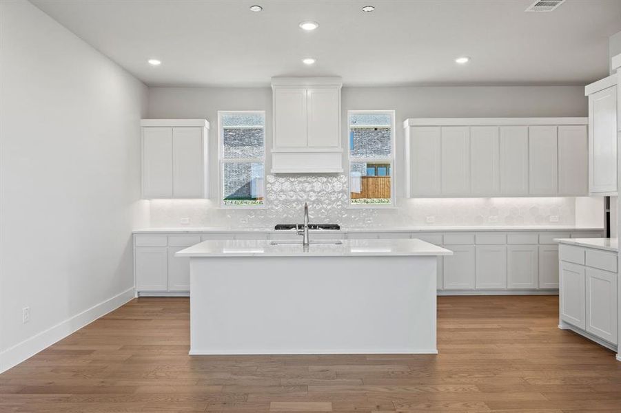 Furnished interior view inside a new home in The Heights at Uptown Celina, Celina (Image 6). Furnished interior view inside a new home in The Heights at Uptown Celina, Celina (Image 6).