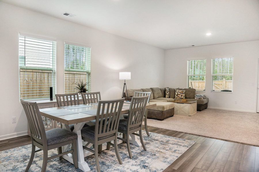 Furnished interior view inside a new home in , Summerville (Image 18).