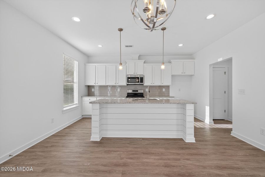 Furnished interior view inside a new home in Langston Place, Perry (Image 6).