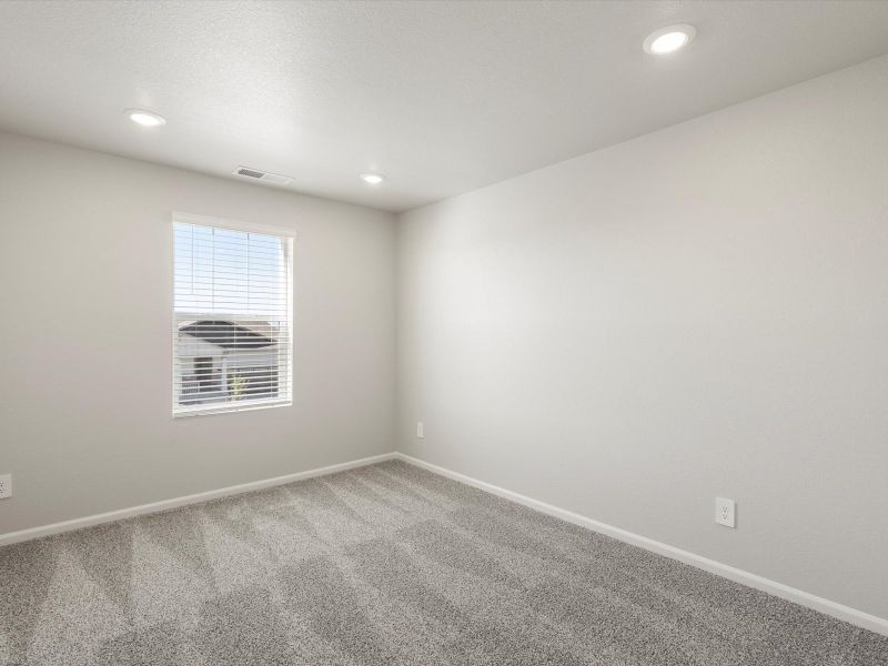 Spacious, unfurnished interior of a new home in Buffalo Highlands: The Flora Collection, Commerce City (Image 14).