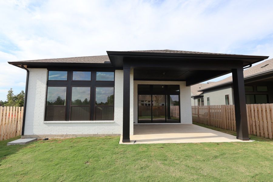 Exterior details and patio area of a home in Colton 45' Homesites, Todd Mission (Image 3).