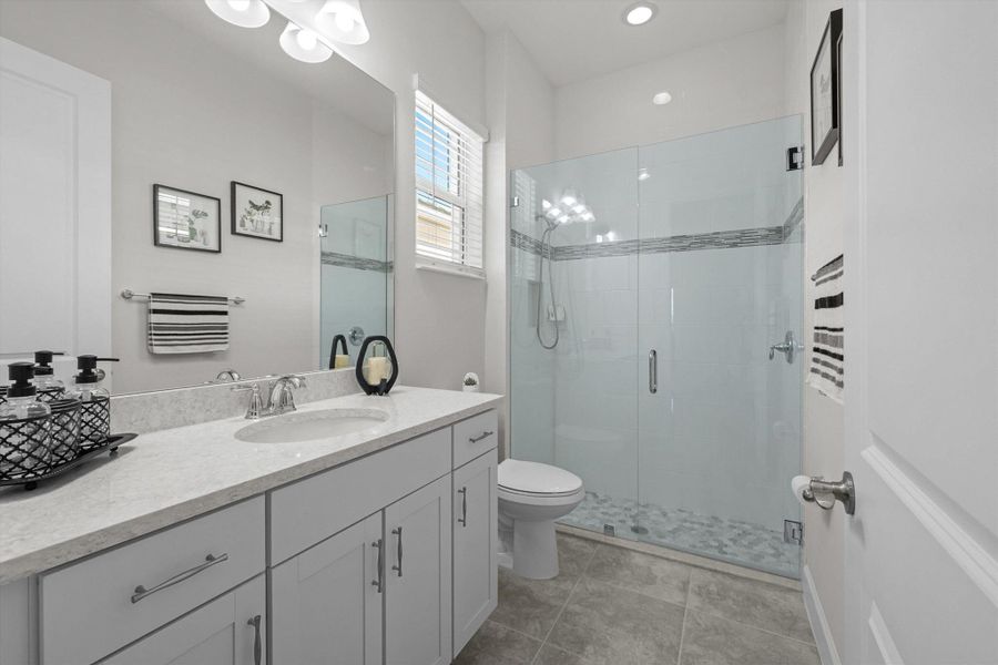 Furnished interior view inside a new home in , The Acreage (Image 7).