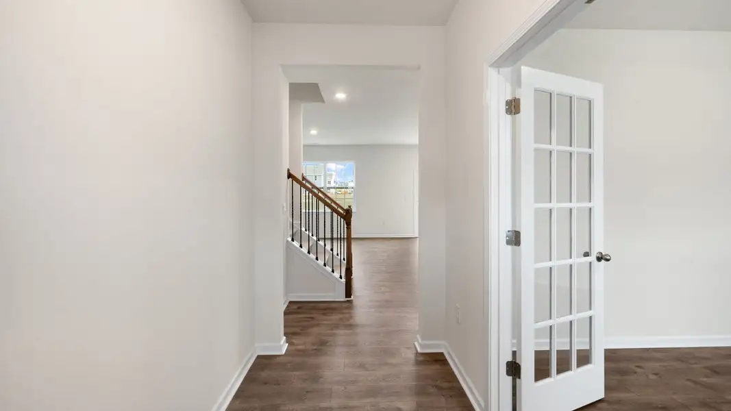 Spacious, unfurnished interior of a new home in The Reserve at Prestleigh, Wake Forest (Image 16).