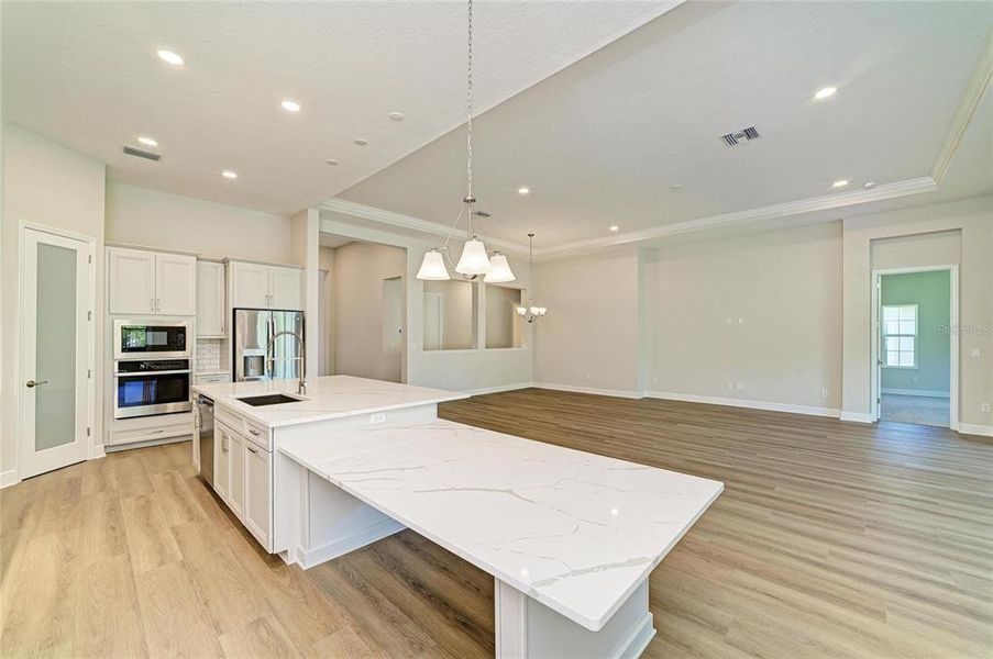 Furnished interior view inside a new home in Crestwood Estates, Valrico (Image 10).