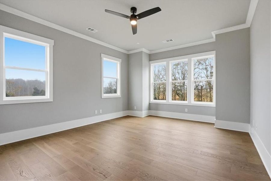 Spacious, unfurnished interior of a new home in Old Town Estates, Dacula (Image 59).