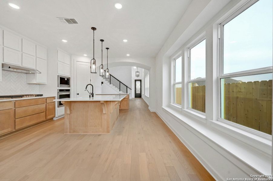 Spacious, unfurnished interior of a new home in Legacy at Lake Dunlap: 40ft. lots - (A), New Braunfels (Image 17).