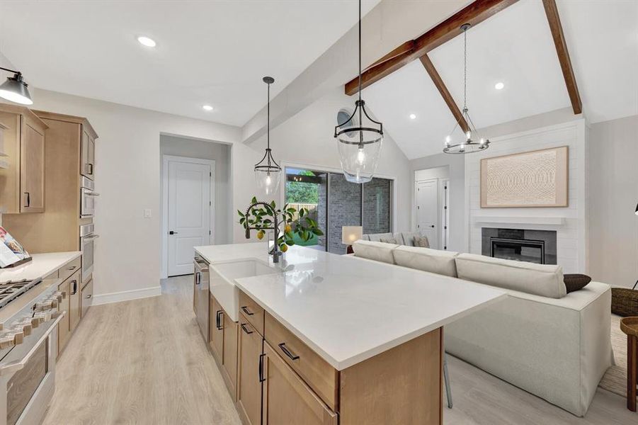 Furnished interior view inside a new home in Sterling Greene, Arlington (Image 18).