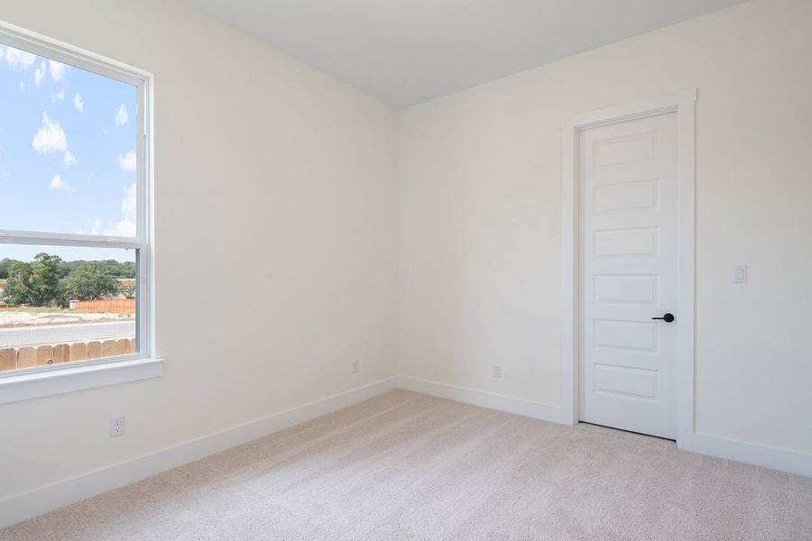 Spacious, unfurnished interior of a new home in Capitol Collection at Lariat, Liberty Hill (Image 33). Spacious, unfurnished interior of a new home in Capitol Collection at Lariat, Liberty Hill (Image 33).
