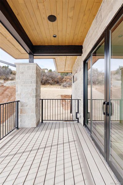 Exterior details and patio area of a home in , Littleton (Image 24).