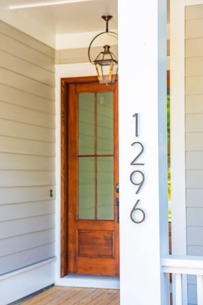Exterior details and patio area of a home in , Mount Pleasant (Image 3).