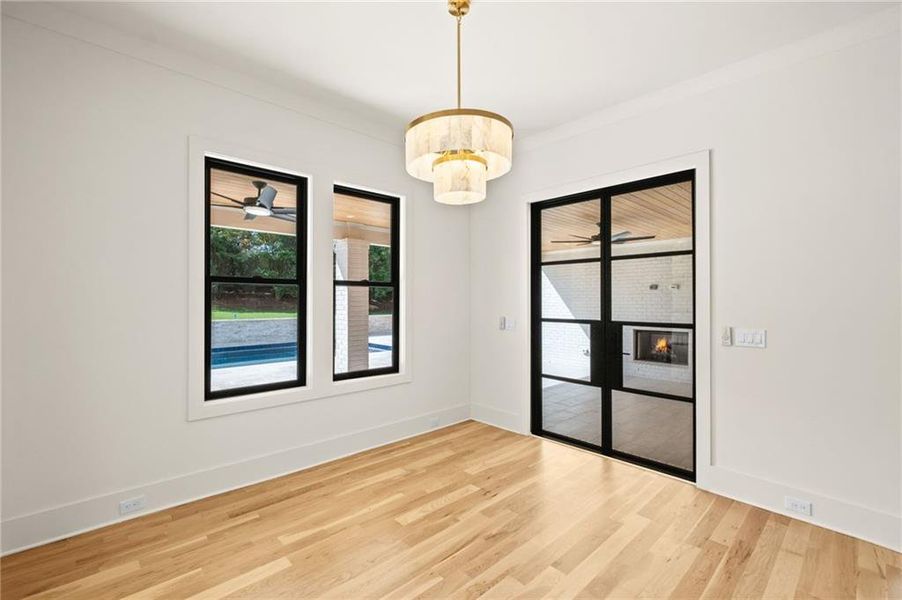 Spacious, unfurnished interior of a new home in , Marietta (Image 53).