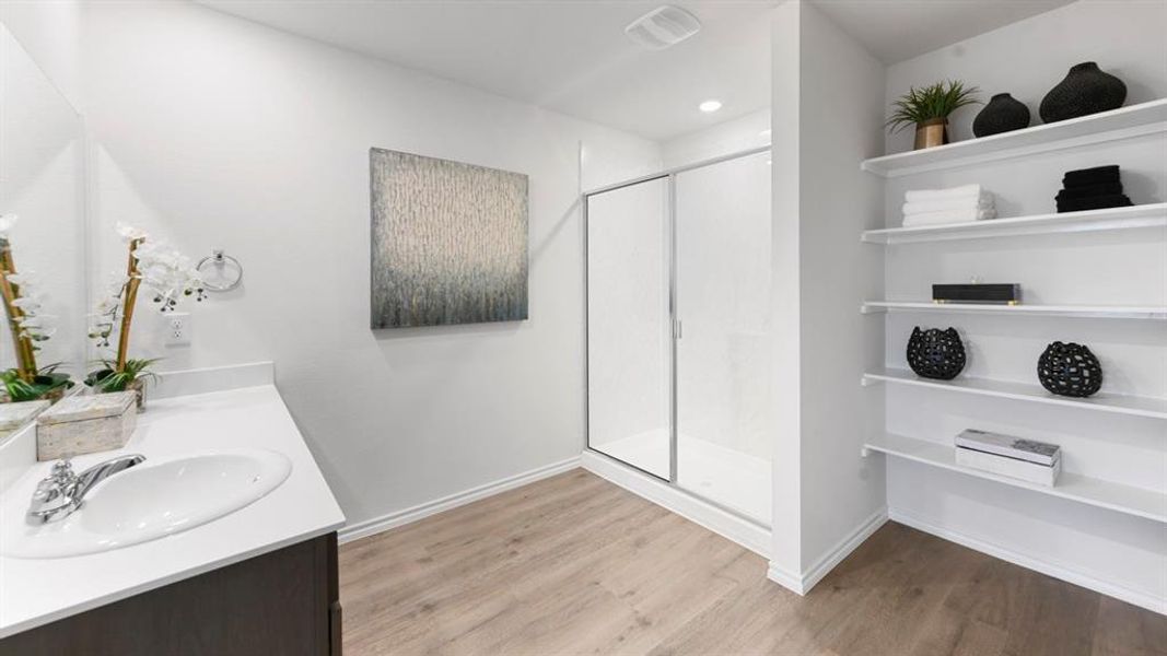 Furnished interior view inside a new home in Sanger Circle, Sanger (Image 4).