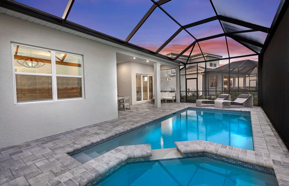 Premier outdoor living area