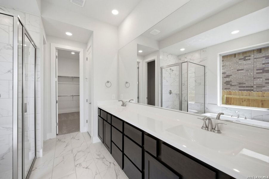 Furnished interior view inside a new home in Alsatian Oaks, Castroville (Image 8).