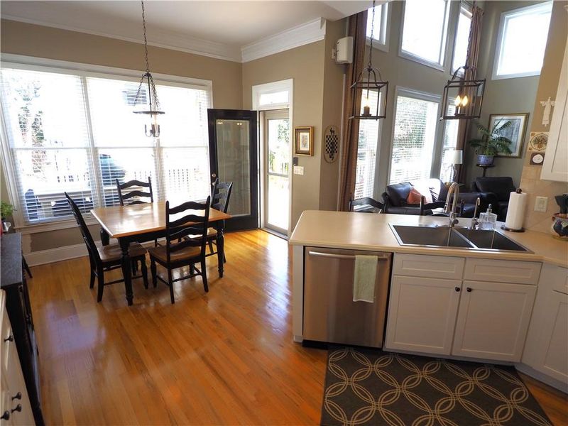 Furnished interior view inside a new home in , Brookhaven (Image 34).