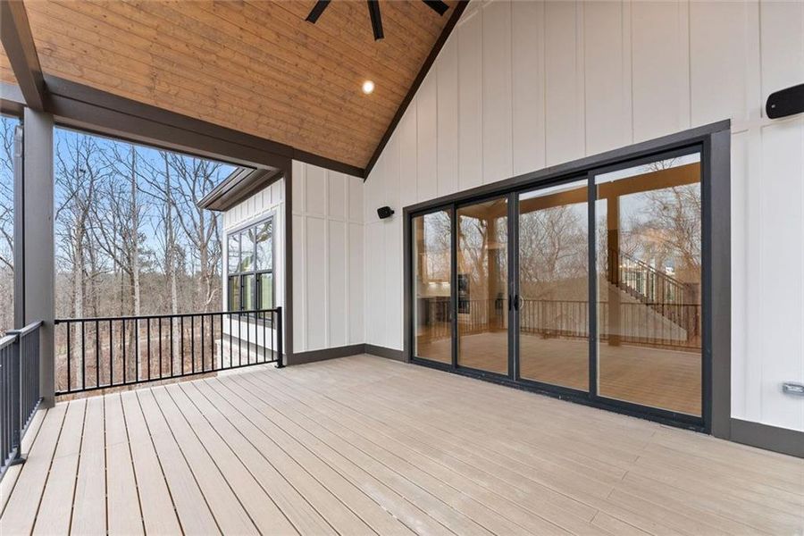 Exterior details and patio area of a home in , Gainesville (Image 39).