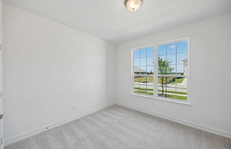 Secondary bedroom on first level
