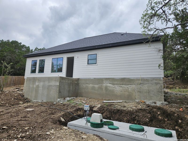 In-progress construction of a new home in , Canyon Lake, TX (Image 7).