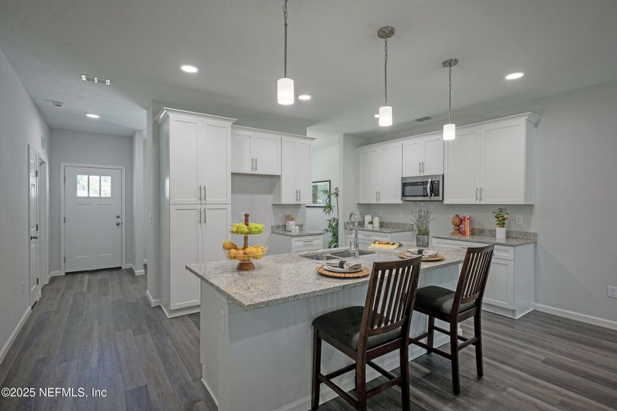 Furnished interior view inside a new home in , Jacksonville (Image 27).
