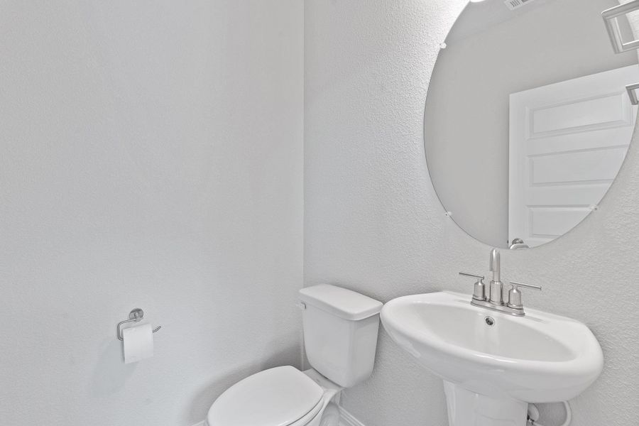 Furnished interior view inside a new home in Retreat at Hero Way, Leander (Image 5).