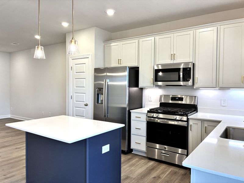Furnished interior view inside a new home in Holly Ridge, Greenville (Image 7).