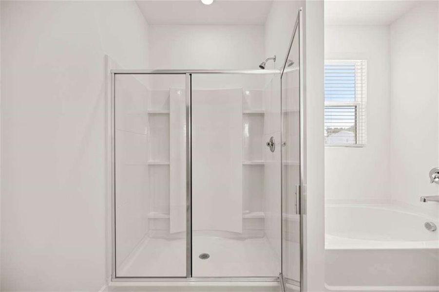 Furnished interior view inside a new home in Preserve at Dove Creek, Statham (Image 11).