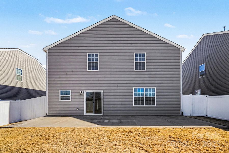 Exterior details and patio area of a home in , Concord (Image 22). Exterior details and patio area of a home in , Concord (Image 22).
