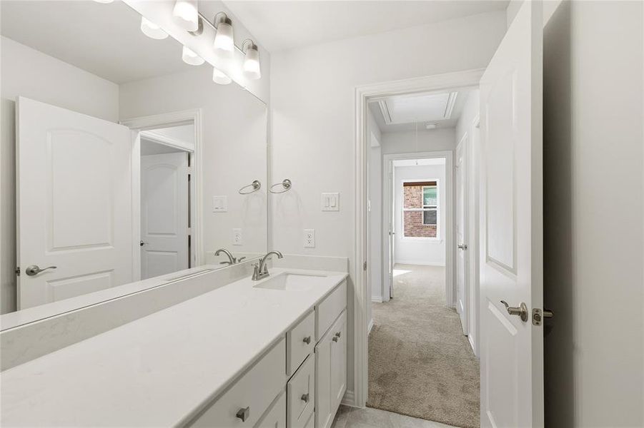 Furnished interior view inside a new home in Elevon, Lavon (Image 13).