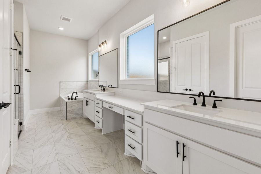 Furnished interior view inside a new home in Rainwater Crossing, Celina (Image 14).