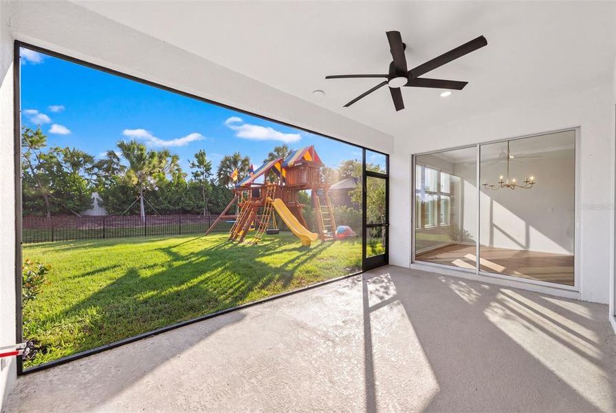 Exterior details and patio area of a home in , Bradenton (Image 32).