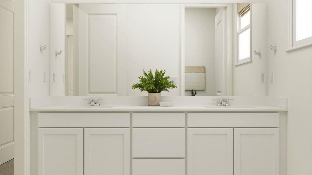 Furnished interior view inside a new home in Arden: The Providence Collection, Loxahatchee (Image 15).