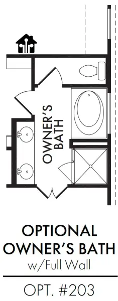 Master Bath – Tub Shower Full Wall