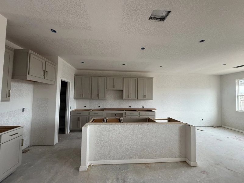 In-progress construction of a new home in Berry Creek Highlands, Georgetown, TX (Image 6).