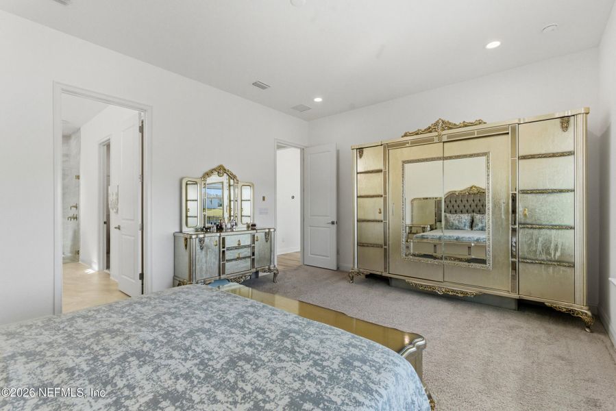 Furnished interior view inside a new home in Middlebourne, St. Johns (Image 37).