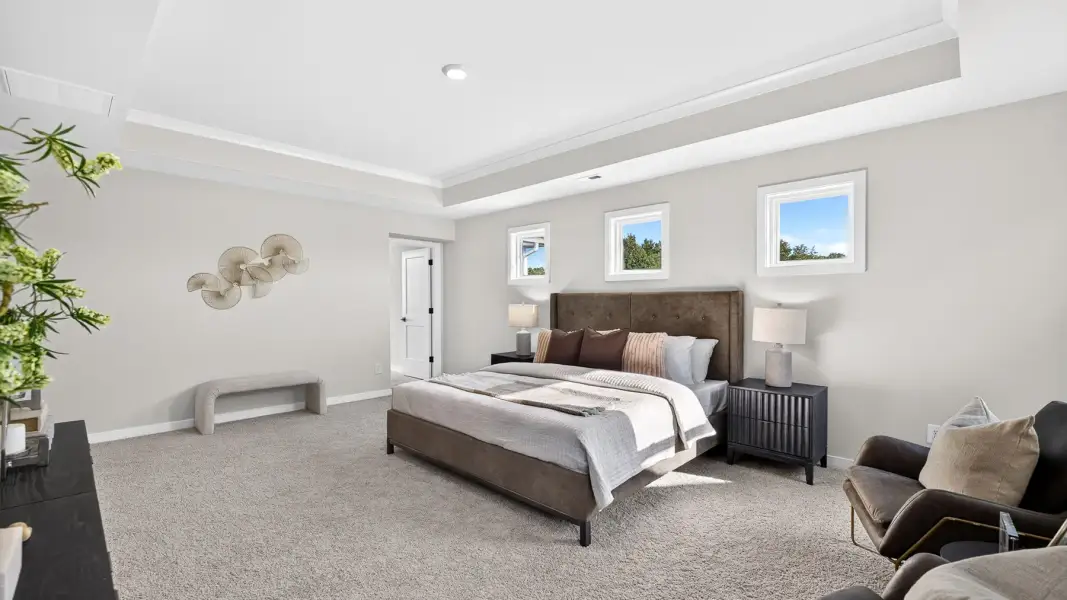 Furnished interior view inside a new home in Avalon of Gastonia, Gastonia (Image 14).